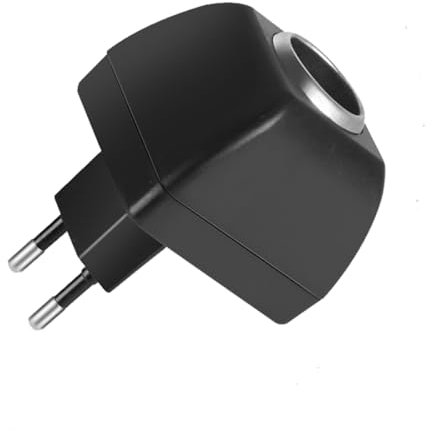 FiTspi Adaptateur Secteur Universel pour Voiture, 110V-220V AC à 12 V DC Convertisseur d'alimentation d'Energie de Voiture Adaptateur Voiture Allume-Cigare pour Voiture Camion