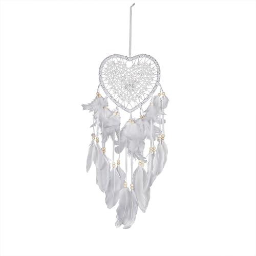 Dinghaole Traumfänger Love Hollow Out Traumfänger Hängende Dekoration Home Office Windspiel Hängende Dekoration Raumdekoration