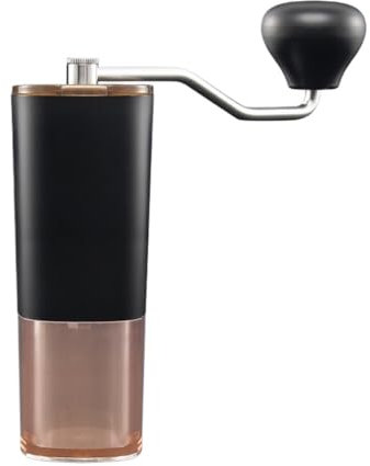 WOSHIXIAOKEAI Manual Coffee Grinder For Home Use Hand-cranked Coffee Grinder Stainless Steel Core Household Grinder Portable Hand-pour Italian Grinder Manual Coffee Grinder