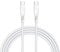 ONGAHON USBC to USBC Cable 100W 2M/1Pack Type C Fast Charging 480Mbps Compatible for iPhone 16/15 Pro Plus Pro Max/iPad Mini 6/ Pro 2021/MacBook Pro 2020/Samsung Galaxy S24/Switch