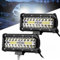 BORDEAG 2pcs Phare De Travail LED, 240W Barre LED, Longue Portee LED, IP67 Spot Et Inondation Rampe LED Feux Additionnels Moto LED Phare De Travail LED Tracteur Pour Voiture Camion Tracteur Quad