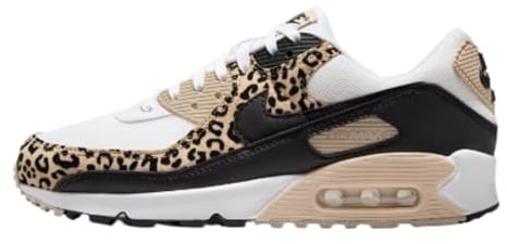 Nike IF1619-100 WMNS AIR MAX 90 Damen White/Black-SANDDRIFT-Hemp EU 36