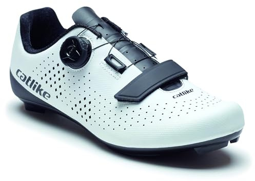 Catlike Unisex-Adult KOMPACTO R Rennradschuhe, Weiß, 36 EU