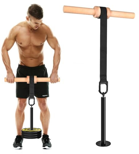 Unterarm Handgelenk Roller, Holz Wrist Roller Trainer Unterarm Blaster Armtrainer mit Anti-Rutsch Handgriff Arm Kraft Training Griff Stärker für Home Gym