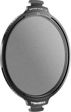 Freewell Filtro de Niebla de Nieve de 1/4 para The Real Locking L1 VND/CPL | Mejora Las áreas de luz, CREA un Efecto de Niebla de Nieve de ensueño para cineastas Profesionales
