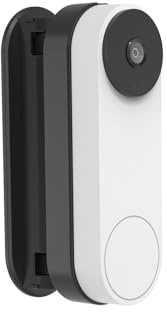 Aobelieve Adjustable Angle Mount for Google Nest Doorbell (Wired, 3rd Gen) | Left/right 0-45 degrees adjustable, hardware included