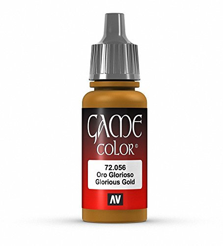 Vallejo Game Farbe, 17-ml-Acrylfarbe Glorious Gold