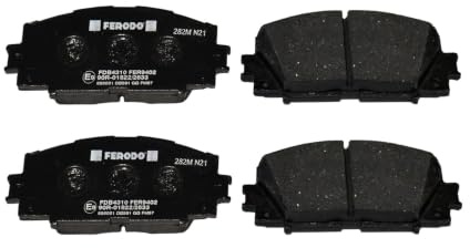 Ferodo FDB4310 PREMIER Bremsbelagsatz, Scheibenbremse - (4-teilig) - (4 Stück) | Kompatibel mit: LEXUS CT, TOYOTA PRIUS, PRIUS, PRIUS PHV