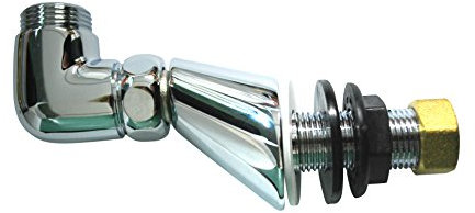 Boutté 3179739 CEM1520L Colonnette luxe excentrée 22 mm mâle 15 x 21-20 x 27 Chrome