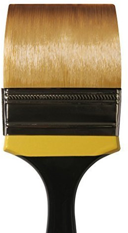 Daler Rowney System 3 Artist Acrylic Paint Brush - Large Flat Skyflow (3 Inch)