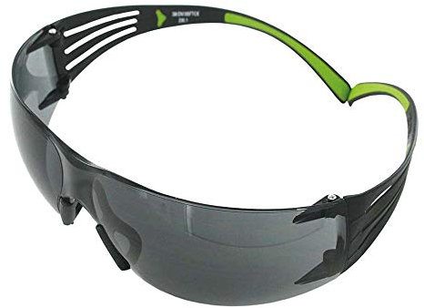 3M Schutzbrille SecureFit 400 UU001467859 Schwarz, Grün