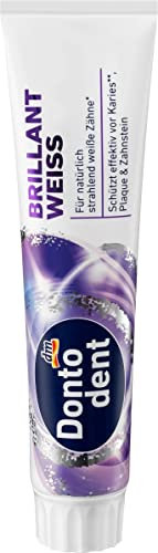 DONTODENT Zahnpasta Brillant Weiss, 1 x 125 ml