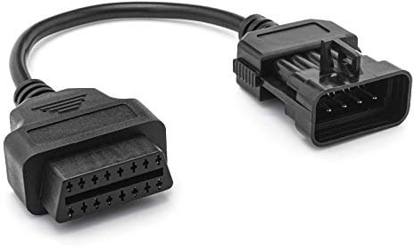 OBD 2 Diagnose Adapter Kabel Auto Stecker OBDII 10 Pin Tech 2 II 16 Pin Kompatibel Mit Opel