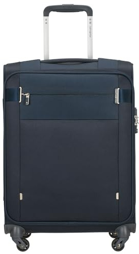 Samsonite Citybeat - Spinner S (Länge: 40 cm), Handgepäck, 55 cm, 42 L, Blau (Navy Blue)