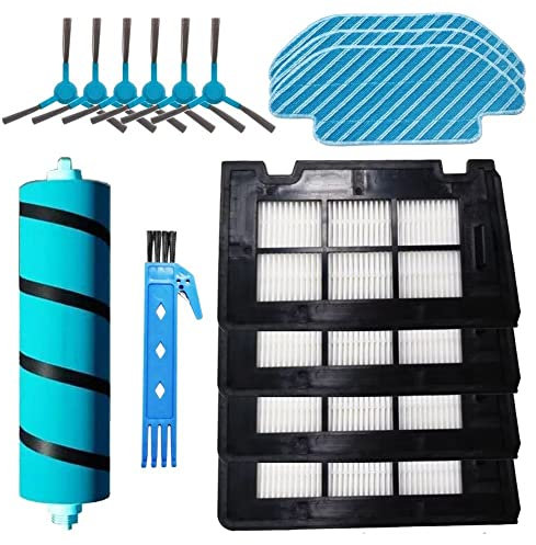 BSDY YQWRFEWYT Kit Accesorios de Recambio para Cecotec Conga Excellence 4090 4490 4690 5090 5490 5690 6090 7090 Robot Aspiradora Filtros Cepillos Mopas