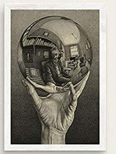 RUIYANMQ Puzzles 1000 Stück Escher Geometrische Kunst Höhe Qualitätfür Erwachsene Kinder Spiele Lernspielzeug Wq95Xz