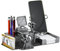 metalman24 Schraubenmännchen BÜRO PC Schreibtisch Organizer Handyhalter Visitenkartenhalter Stiftehalter Zettelbox Handarbeit Geschenkidee Metallmännchen Stahlfigur - Deko für Büro & Zuhause