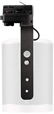 CLE Montagebügel für Sonos Play 1 schwarz für 3-Phasen Stromschiene