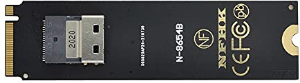 xiwai NGFF M-Key NVME to U.2 U2 Kit SFF-8639 to SFF-8654 Slimline SAS PCIe SSD Adapter for Mainboard