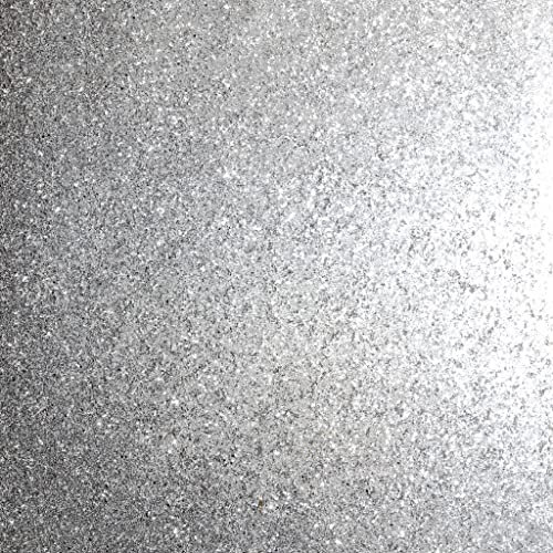 Arthouse Sequin Sparkle Textured Silver Wallpaper - Bring Maximum Glitz to Any Room - Glamour Designed to Turn Heads - Light Bouncing Sequins Day or Night - Instant Luxury - 901004