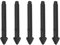 Lot de 5 Pointes de Stylet pour Tablette Pro, Pointes de Stylet Tactile de Rechange Fines et Brillantes Sensibles à 2H, Pointes de Stylet pour écran Tactile pour Pro 7, 6, 5, 4,