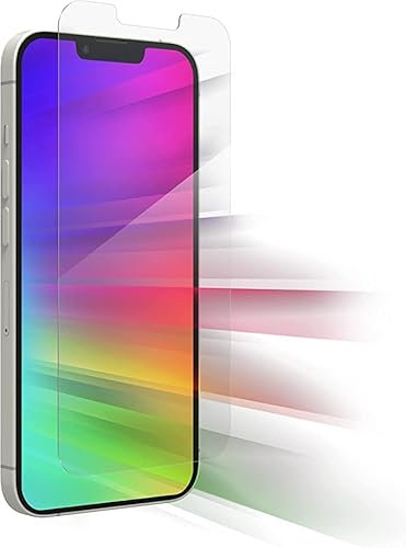 ZAGG InvisibleSHIELD Glass Elite Schutzfolie für Apple iPhone 13/13 Pro - 5X Stärker, Blaulichtschutz, Anti-Fingerabdruck-Technologie, Einfache Installation, Visionguard+