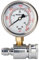 Pressure Washer Gauge with 3/8 Inch Quick Connect Socket and Plug, 6000 PSI