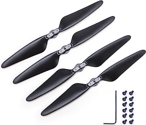 XZEIT Drohne der F11-Serie, Propeller for F11GIM/F11GIM2, Drohnenzubehör, Ersatzteil-Ersatz, Faltbare Propellerstützen, 4 Stück