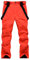 HOTIAN Herren Skihose Hosenträgerhose Outdoorhose Snowboardhose Winter Wasserdicht Warm Abnehmbare Hosenträger Skilanglaufhose Thermohose Wanderhose Ski Pant Orange S