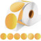 WLHGH 2 Runde Thermische Etiketten, Selbstklebende Kreis Aufkleber Drucker Etikett, 6 Farbverläufe Thermo-Etikett für Barcode, Logo Design, Adresse, QR Code, Adresse, Inventar, 600 Etiketten/Rolle
