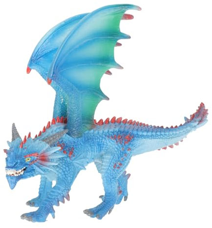 OATIPHO Dinosaurier-handpuppen Geschenke Für Kinderpartys Spielzeug, Kinderspielzeug Gehirn Spielzeug K-on-Figur Dinosaurier-skulptur Mini Kleinkindspielzeug PVC Flug Kampfdrache Smaug