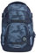 coocazoo Schulrucksack Mate „Geometric Sky”, grau-blau, ergonomischer & anpassbarer Tornister, höhen- & größenverstellbar, mit Brustgurt & Hüftgurt, ab der 3. Klasse