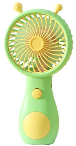 Walopola Ventilatore personale, ventilatore portatile, ventilatore personale portatile da scrivania, Potente ventilatore a mano silenzioso alimentato a batteria, viaggio all'aperto per ragazze