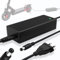 Mezelon 54.6V 2 A Cargador Patinete Electrico, Cargador Hoverboard para 48V Litio, Bateria Patinete para Scooter Eléctrico y Equilibrio Hoverboard Cargadores de Batería, Conector de 5.5mm x 2.5mm