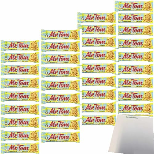 usy Bundle für Mr. Tom Einzelriegel Salted Caramel VPE (36x40g Riegel)