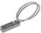 MechKit Cable Combination Lock Steel Cable Lock, 4 Digit Password Lock with Rope, Combination Lock for Bike, Locker, Fence, Storage Cabinet, Gun, Silver