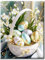 Yiminu.DS Diamond Painting Ostern Erwachsene 5D, Ostereier Diamant Malsets für Anfänger, 5D-Rundbohrer, Ostern Painting Bilder Diamant Painting Bastelset Basteln Mädchen, 30cm * 40cm