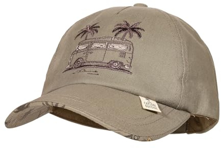 maximo Kids Boy-Cap Camping-Bus Futter, Klettverschluß, UV 30