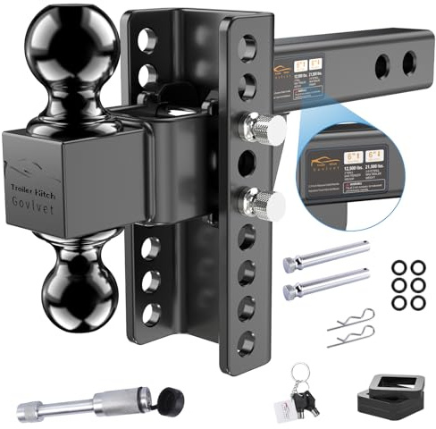 Govlvet Adjustable Tow Hitch - Drop Hitch