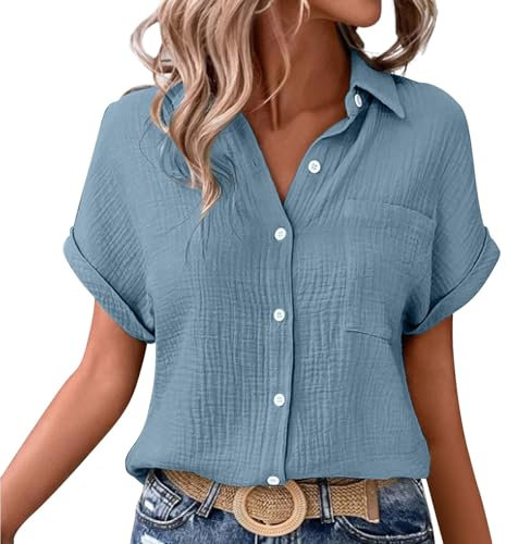 Rebajas Hoy Camisetas Manga Corta Larga Mujer Blusas Y Camisa Verano Camiseta Fucsia De Elegantes Primavera Camisas Roupa Mulher Verao Blusa Blanca Algodon Verde Kaki 2025 Negra Bonitas Casual