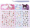 CWED Cartone animato carino Adesivi Unghie 3 Fogli H ello K-itty Nail Art Brillare di notte Stickers Unghie Autoadesivi Decorazioni Unghie(3 colori, 3 stili)
