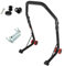 SEFIS D18 Motorradständer Set + Prismabuchsen M8 Hinterrad Motorradheber Serviceständer Heck Motorrad montageständer hinten ständer aufbocken (Schwarz, für Kawasaki Z900 2025)