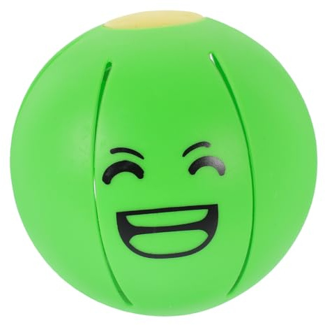 PartyKindom Elastic Press-into Saucer Ball Dog Lightweight Pet Ball Plaything for Teething Chewing Interactive Training for Puppies and Dogs