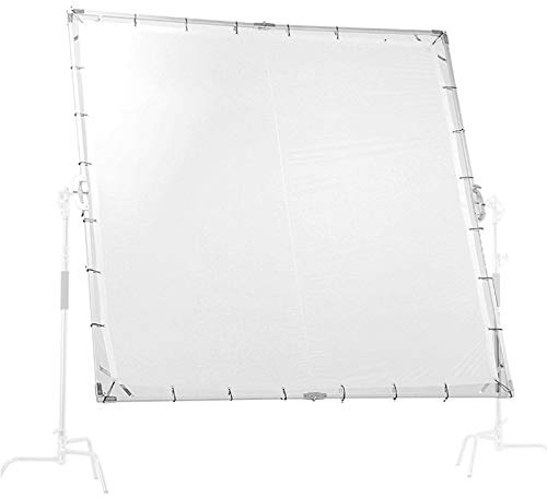BOLLUMA 3.6x3.6m 12'x12' Butterfly Scrim Frame with Carry Bag, Rapid-Fold Aluminium, Studio & Outdoor Photography Video Shooting (Frame Set Only)