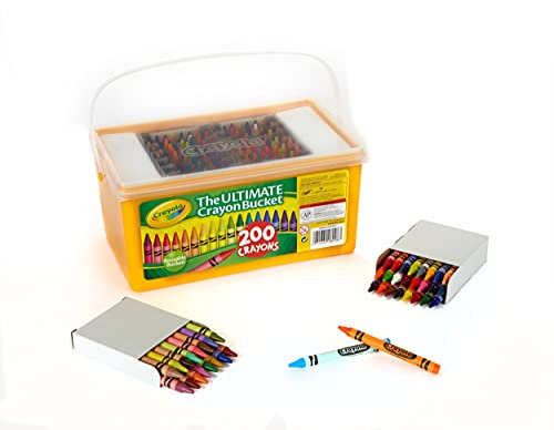Crayola Ultimate Crayon Bucket 200 Crayons