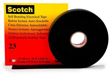 3 M Scotch 130 C negro cinta aislante – 1 en ancho x 30 Mil de grosor – eléctricamente – aislante retardante de llama – 41753 [precio por rollo]