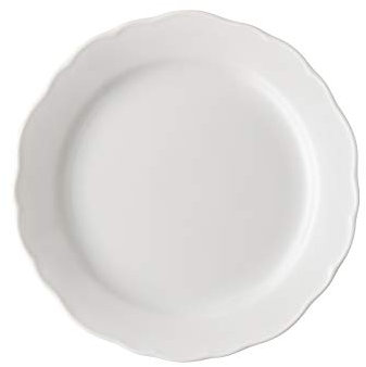 Hutschenreuther Maria Theresia Weiss Frühstücksteller 21 cm Fahne