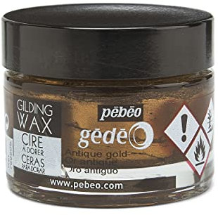 Pébéo 766509 Cire à dorer-Or Antique 30 ML, 30ml