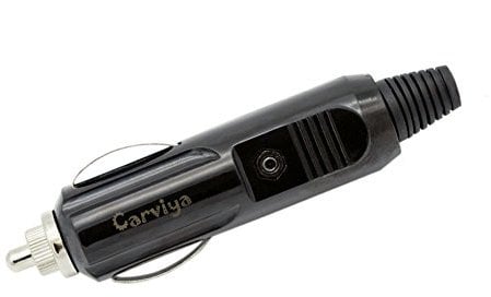 Carviya 3 5 6 8 10 15 20 Amp Male Car Cigarette Lighter/Aux Socket Plug Connector 12 Volt With Fuse Diode Indicator (20 Amp)