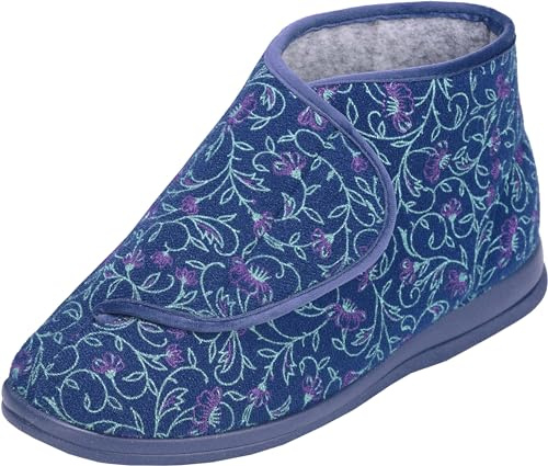 Cosyfeet Elise - Extra Wide Women's Slippers - 6E Width